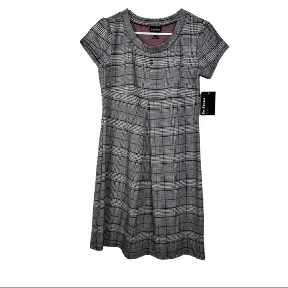 EN FOCUS STUDIO Women Dress Knees short sleeve pullover Sz 6